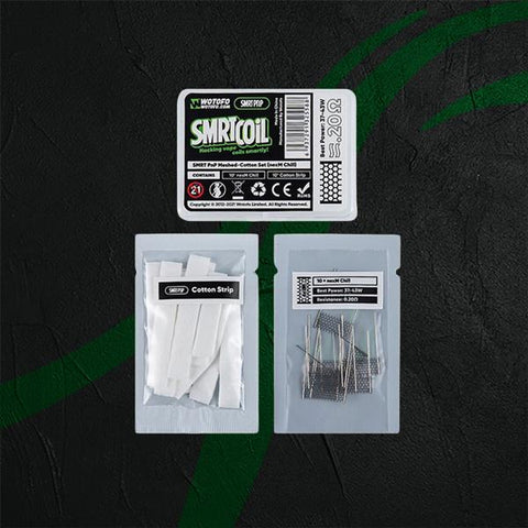 Accessories Wotofo Wotofo - SMRT Coil and Cotton Set Chill 0.2 Ohms