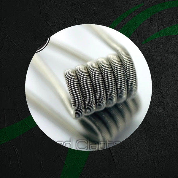 Pre-wrapped Coils Wrapped by Fydo Wrapped by Fydo - Pre Wrapped Coils Fused Clapton