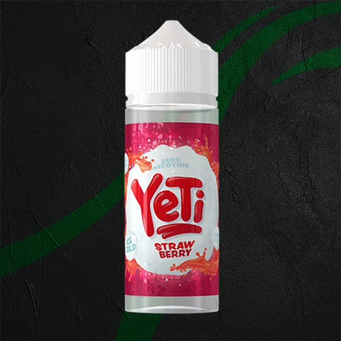 E-Liquid Yeti E-Liquid Yeti E-Liquid - Strawberry 3mg / 100ml